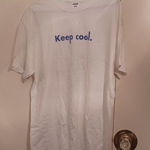 Promo T-Shirt Polyglass Roofing Products W/ Keep Cool Front/Penguin Back  XL